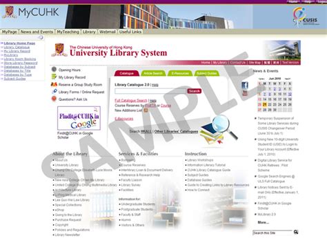 cusis cuhk portal.